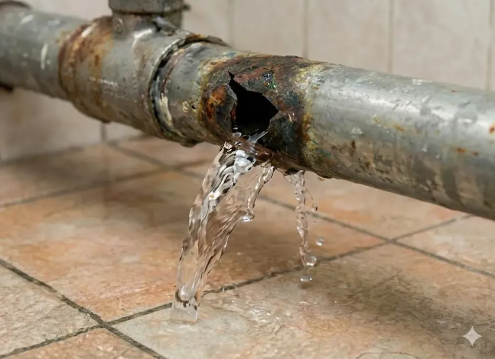 水管爆裂緊急修繕示意圖